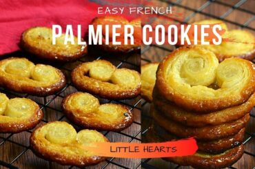 PALMIER COOKIES | FRENCH COOKIES| LITTLE HEART| SLURP RECIPES