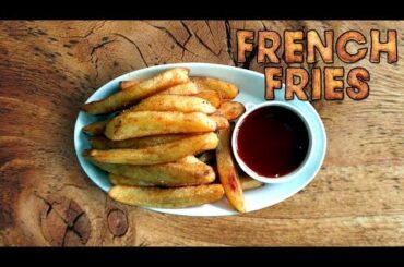 Crispy French Fries Recipe-Homemade Crispy Fries Recipe-Restaurant Style French Fries.