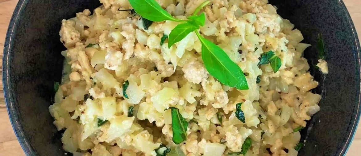 Creamy Chicken Cauliflower Risotto Creamy Chicken Cauliflower Risotto