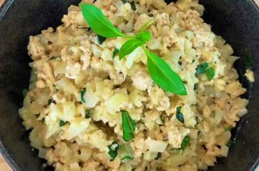 Creamy Chicken Cauliflower Risotto