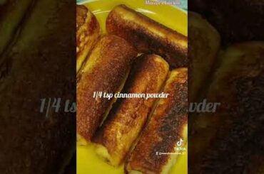 Lotus Biscoff french Rolls / French Toast #shorts #youtubeshorts