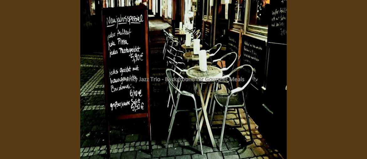 Delightful Jazz Guitar Trio – Vibe for Haute Cuisine Delightful Jazz Guitar Trio - Vibe for Haute Cuisine