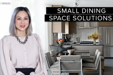 5 Common Small Dining Room Issues and How to Resolve Them | SMALL SPACE SERIES | Julie Khuu