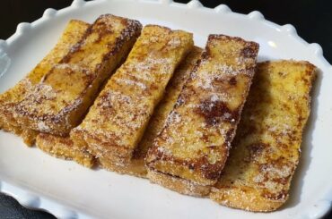 Cinnamon Bread Sticks l Cinnamon French Toast Recipe l Easy French Toast Sticks l Breakfast Recipes