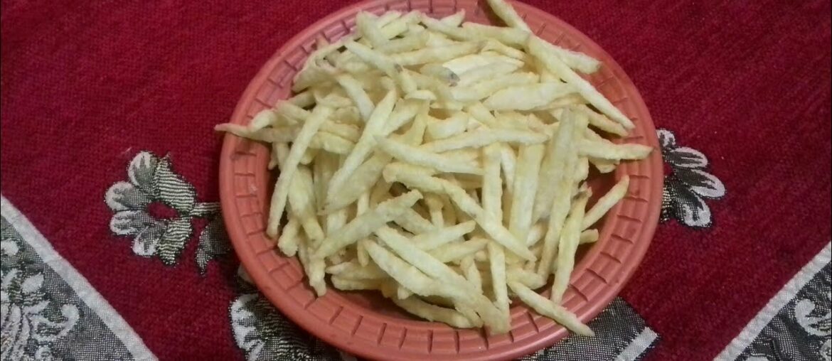Crispy potato French Fry Recipe..