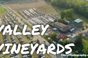 Exclusive Aerial Drone Video of the 2021 Valley Vineyards Wine Festival in Morrow Ohio