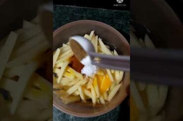 Crispy Egg French fries Recipe/quick and easy evening snacks Recipe/French fries