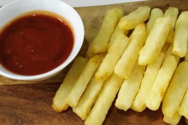 French fries recipe, how to make crispy French fries at home