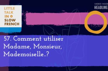 Learn French through conversations