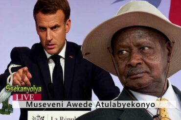MUSEVENI GAMUMYUSE PULEZIDENTI WA FRANCE AGANYE OKUMUSISINKANA
