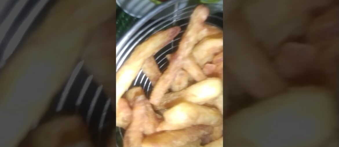 Crispy French fries recipe published on local recipes #shots #frenchfries