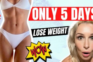 How the FRENCH lose 5 pounds in 5 days! | before & after results + weight loss hacks for summer