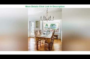 Best Deal Saint Mossi 6-Lights Farmhouse Chandelier in French Country Chandelier Style,Farmhouse Pe