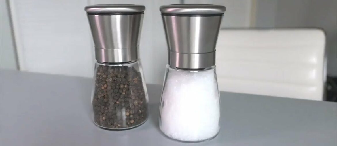 Cooking is Serious - Salt and Pepper Grinders