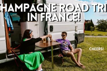 Driving the Champagne Route in France | France Road Trip | Driving Around The World | Vlog 2