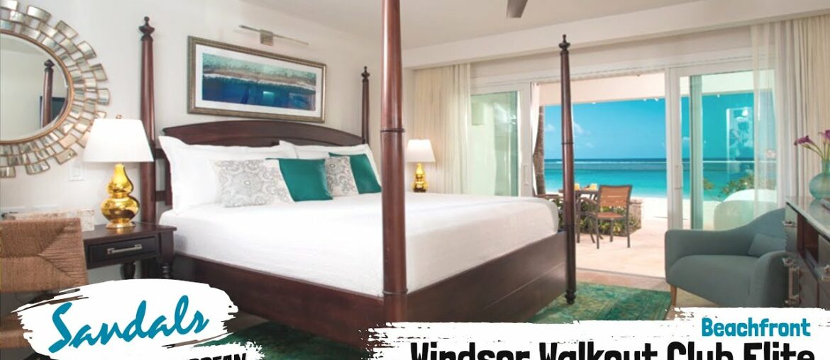 Windsor Beachfront Walkout Club Elite WBT | Sandals Royal Caribbean | Walkthrough Tour & Review 4K Windsor Beachfront Walkout Club Elite WBT | Sandals Royal Caribbean | Walkthrough Tour & Review 4K