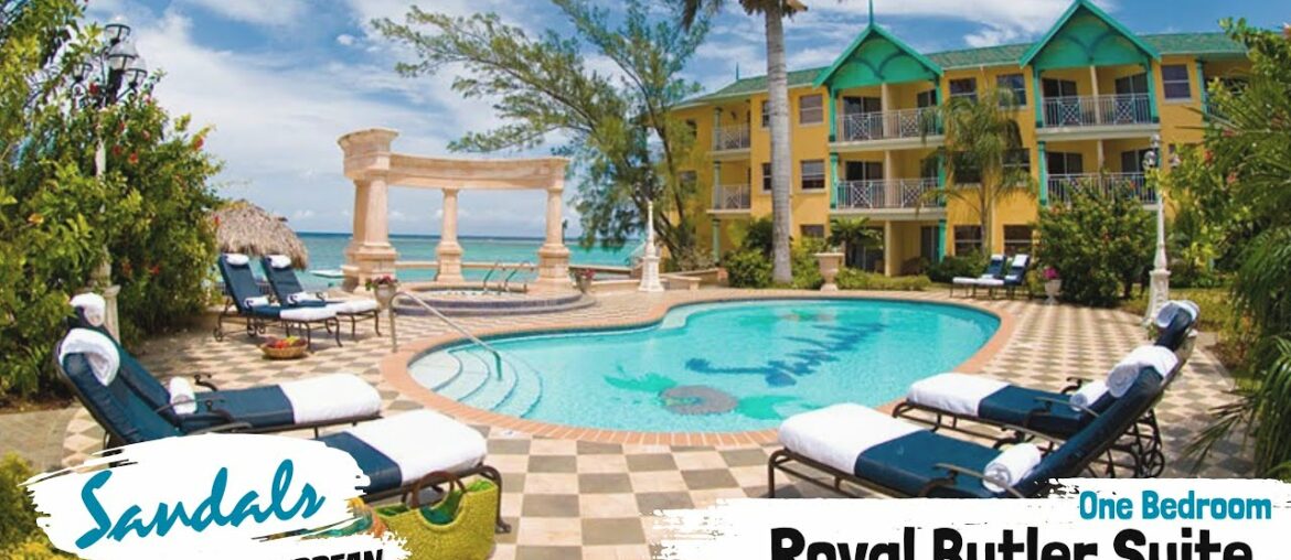 Royal One Bedroom Butler Suite RW | Sandals Royal Caribbean | Full Walkthrough Tour & Review 4K