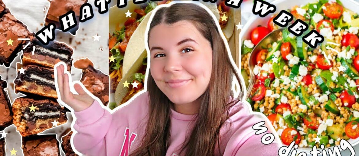 what i eat in a week | realistic + anti diet! what i eat in a week | realistic + anti diet!