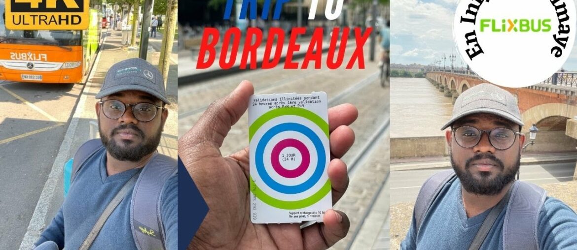 How to Travel in France | Trip To Bordeaux | Flixbus | En Iniya Thanimaye | Part - 1 |