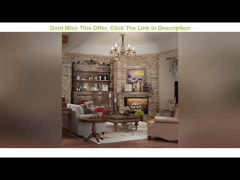 Top Rated Ganeed Rustic 6-Light Chandeliers,French Country Vintage Chandelier,Metal in Antique Bron Top Rated Ganeed Rustic 6-Light Chandeliers,French Country Vintage Chandelier,Metal in Antique Bron