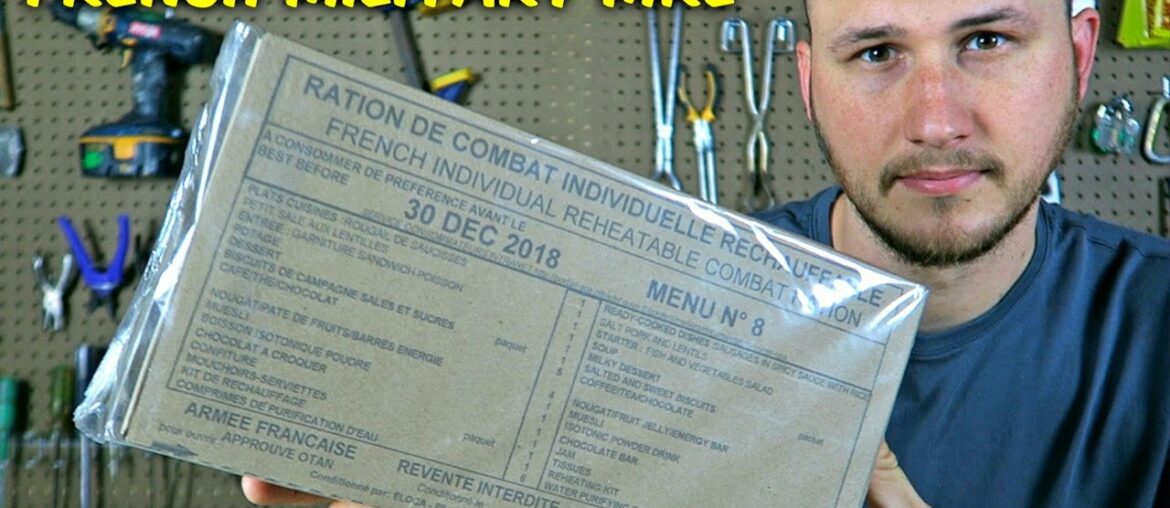 Testing French Military MRE (24Hr Combat Food Ration)
