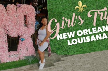 VLOG | Visiting New Orleans for the First Time! French Quarter Hotel, Must Eat Places & Night Life