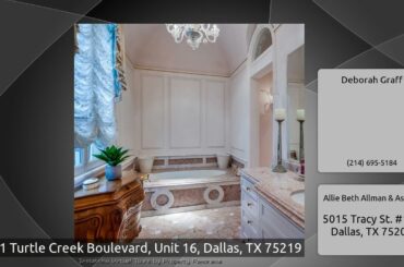 3901 Turtle Creek Boulevard, Unit 16, Dallas, TX 75219