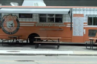 We're Open: Riley's Good Dogs food truck