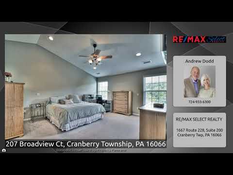 207 Broadview Ct, Cranberry Township, PA 16066 207 Broadview Ct, Cranberry Township, PA 16066