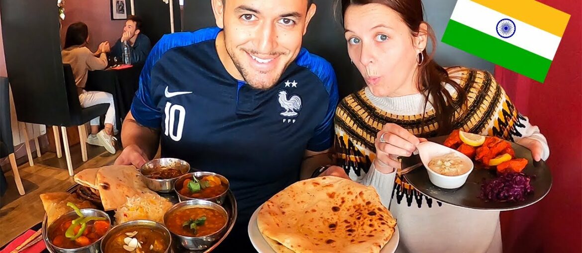 INDIAN THALI Food Vlog in France AMAZING! INDIAN THALI Food Vlog in France AMAZING!