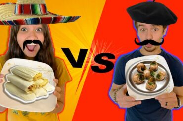 French Vs Mexican Food!!