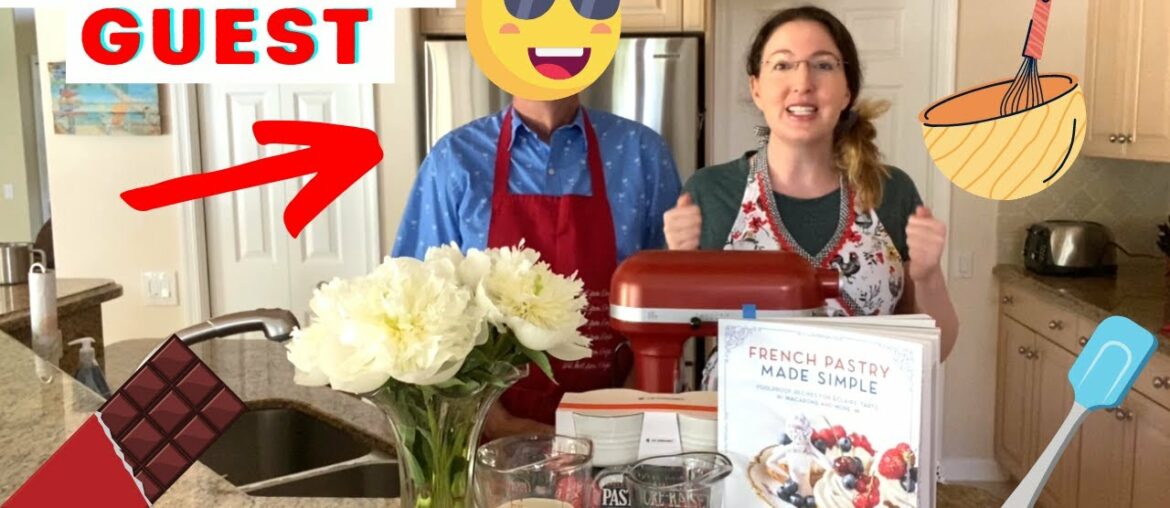 Making French chocolate mousse with my dad! | French dessert recipe