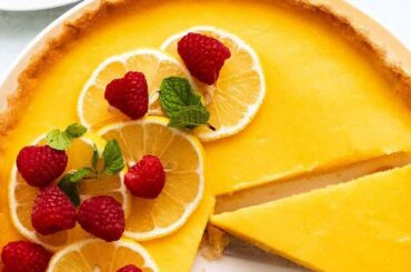 Lemon Tart (French Tarte au Citron)