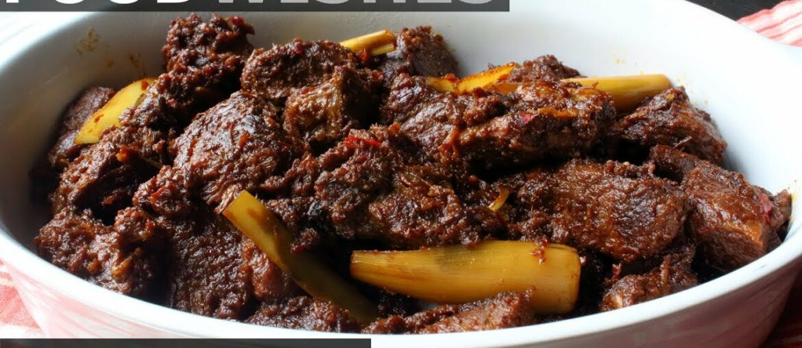 Beef Rendang – Spicy "Dry" Curry Beef – Food Wishes Beef Rendang - Spicy "Dry" Curry Beef - Food Wishes