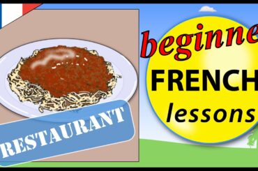 Restaurant food in French | Beginner French Lessons for Children