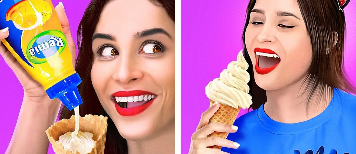 DES FARCES GOURMANDES COOL POUR TES AMIS || Astuces Culinaires Et Trucs Rigolos par 123 GO! GOLD