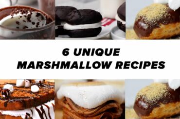 6 Unique Marshmallow Recipes