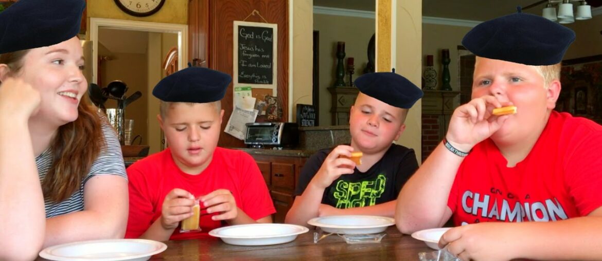 AMERICAN KIDS TRY FRENCH FOOD!