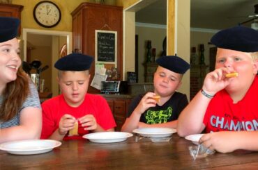 AMERICAN KIDS TRY FRENCH FOOD!