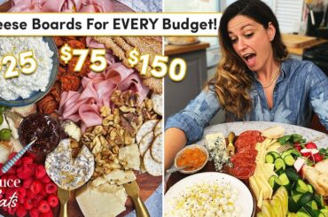 How To Make A Cheese & Charcuterie Board For EVERY Budget! | The Spruce Eats #CheeseBoards