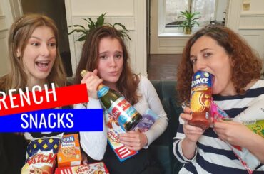 Trying French snacks with French Teenagers / French food discoveries