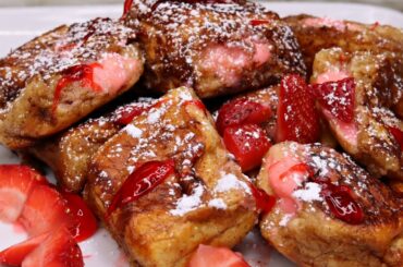 STUFFED Cheesecake HAWAIIAN ROLL French Toast Recipe