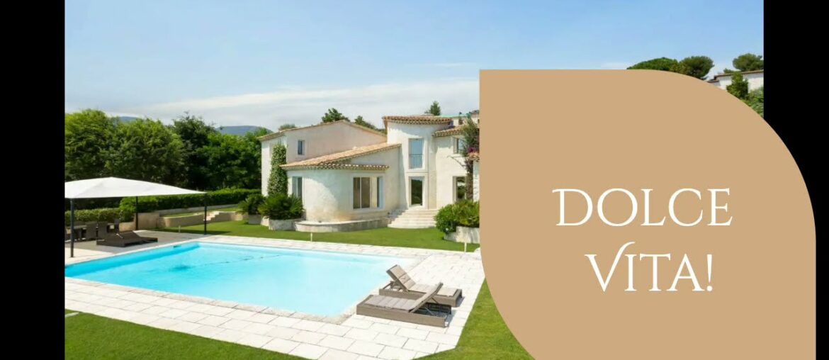 For Sale - Villa - La Colle Sur Loup - French Riviera - France - 265 sq m