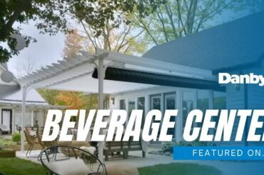 Danby French Door Bev Center featured on HGTV's Backyard Builds!