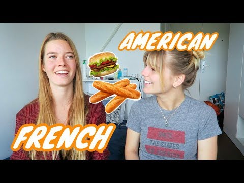 Discussing American & French Food with Aurelia Discussing American & French Food with Aurelia