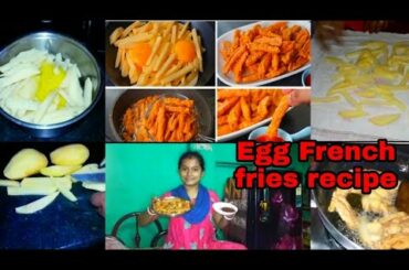 || Egg French fries recipe || kartickpiyali ||