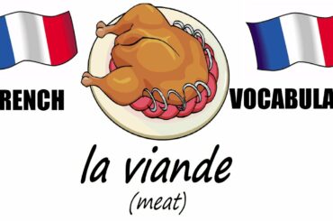 French Lesson 11 - FOOD Vocabulary - Learn French - The French Minute