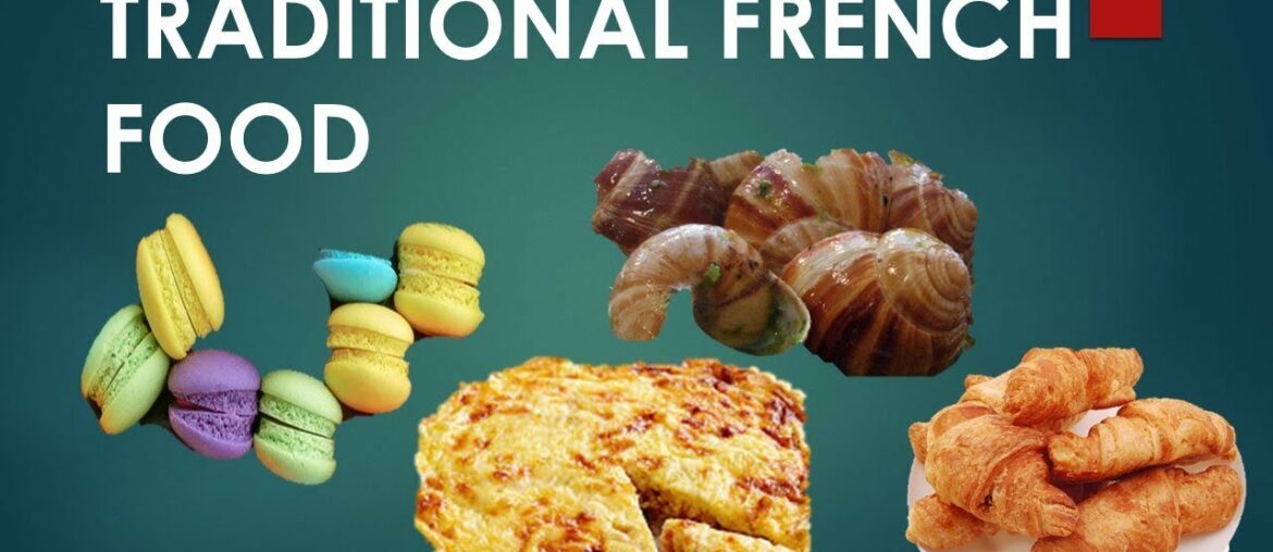 TRADITIONAL FRENCH FOOD IN PARIS FRANCE