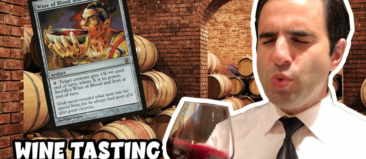 Wine of Blood and Iron enters a Wine Tasting