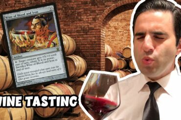 Wine of Blood and Iron enters a Wine Tasting